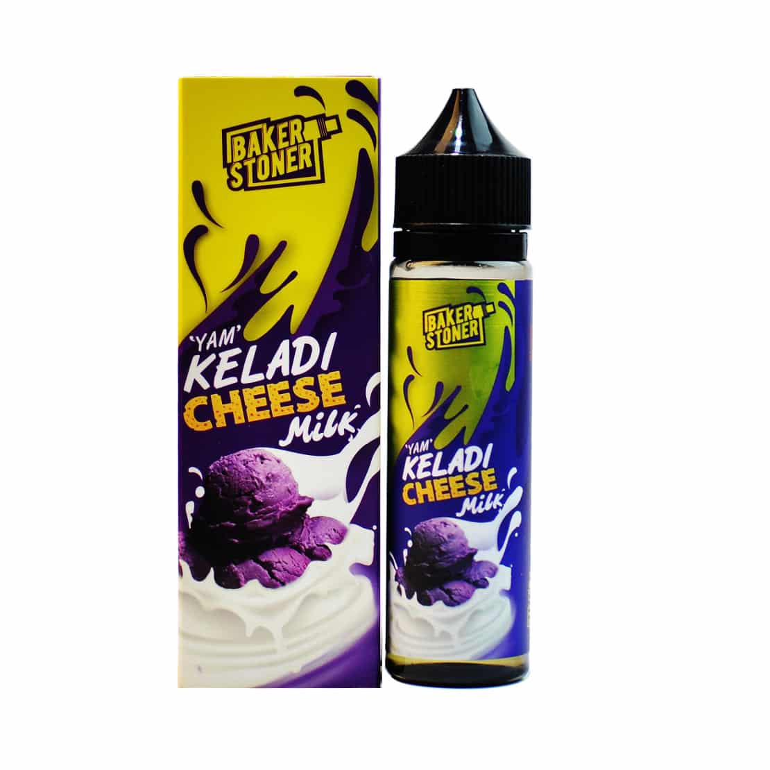 FREEBASE BAKER STONER KELADI CHEESE MILK 60ML - Largest Online Vape ...